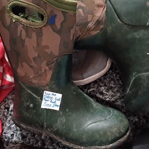 Kids Camouflage Rain Boots